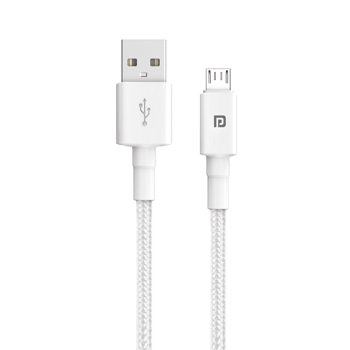 Portronics(POR 1397)Konnect B+ Unbreakable Nylon Braided 3A 18w USB A to 8Pin Fast Charging Cable wi