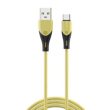 Portronics(POR 1467)Konnect Way Type C Charge & Sync Cable with 3.0A Total Output, Tangle Resistant,