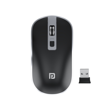 Portronics(POR 1478)Toad 14 Wireless Mouse, 2.4 GHz with USB Nano Dongle, up to 1400 Adjustable DPI