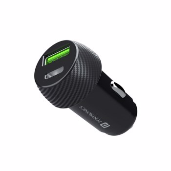 Portronics(POR 1554)Car Power 7 20W Fast Usb Charging With Dual Output (Pd + Qc) Rapid Charge Compat