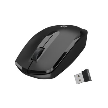 Portronics(POR 1620)Toad 25 Wireless Mouse, 2.4 GHz with USB Nano Dongle, 1200 DPI Optical Tracking,