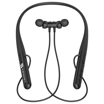 Portronics Harmonics Z4 Wireless Bluetooth Neckband in Ear Earphones with Mic, 30Hrs Playtime, Gamin