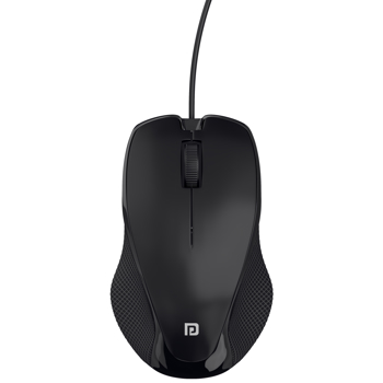 Portronics(POR 1800)Toad 101 Wired Optical Mouse with 1200 DPI, Plug & Play, Hi-Optical Tracking, 1.