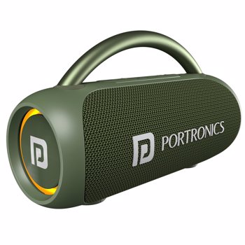 Portronics(POR 2070)Radiant 30W Wireless Bluetooth Portable Speaker With In-Built Mic,6 Hours Playti