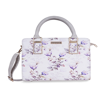 Peperone Women Esmee Satchel Handbag 7249 - Cream