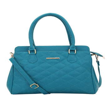 Lapis O Lupo Quilt Women Handbag Turquoise