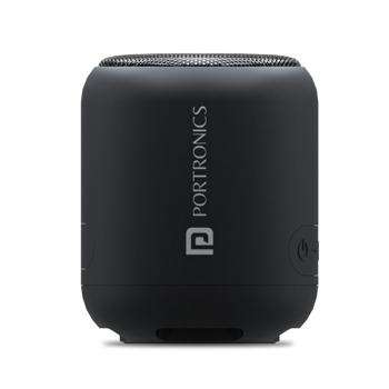 Portronics(POR 1288)SoundDrum 1 10W TWS Portable Bluetooth 5.0 Speaker with Powerful Bass, Inbuilt-F