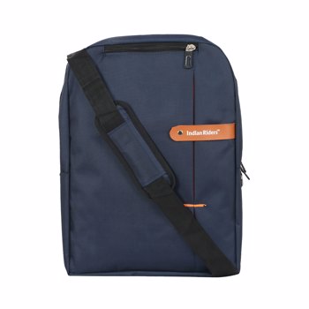 Indian Rider Navy Expendable Laptop Bag-IRLB021