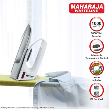 Maharaja Whiteline Classico 1000 Watt Dry Iron