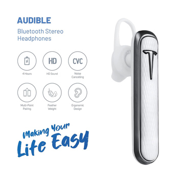 Zoook ZB Audible Wireless Bluetooth Headset