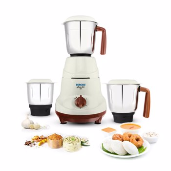 Borosil 500 Watt Home Star Mixer Grinder With 3 Jars