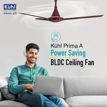 KENT KUHL 28 Watt Prima A 1200MM Power Saving BLDS Ceiling Fan