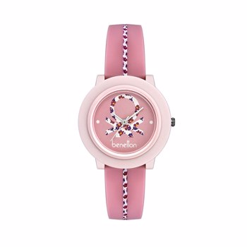 UCB UWUCL0406 Women 36 MM Pink Dial Silicone Analogue Watch