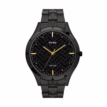 TMX By Timex Black Stainless Steel Bracelet For Men TM0TG7802T