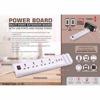 Power Plus C167 Power Board Multi Point Extension Board