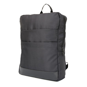 Castillo Milano Slimz Black Laptop Backpack With Double Front Pocket