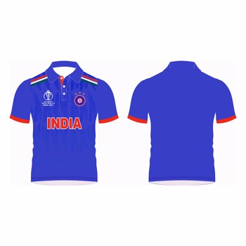 King Craft Cricket World Cup Fan Jersey India