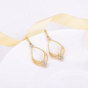 Giva ER053 Rose Gold Princess Earrings