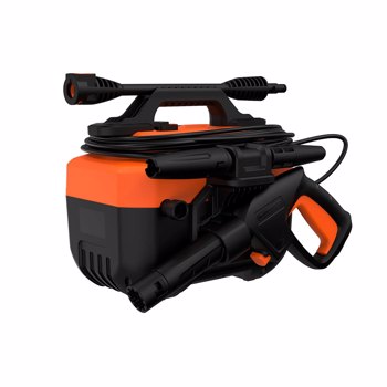 Black Decker 1600 PSI 110 Bar 1300 Watt Horizontal Pressure Washer