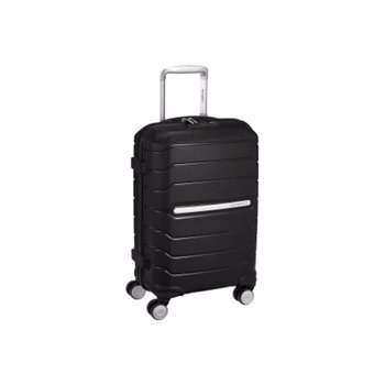 Samsonite Octolite Polypropylene 55 CMS Aqua Blue Hardsided Black Cabin Luggage