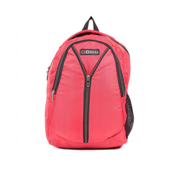 Bleu Laptop Backpack Bag-Red-Lb-412