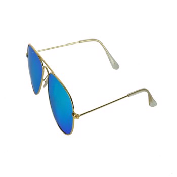 Shadex Aviator Mirror Look Sunglasses Sea Green