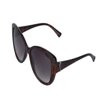 Shadex Cateye Oversize Sunglasses Brown