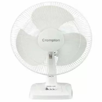 Crompton High Flo Neo 400 Mm 3 Blade Table Fan White
