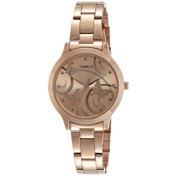 Timex watches women's rose 2025 gold