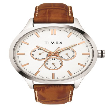 Timex Men Watch Tw00Zr542 Leather Strap Tan