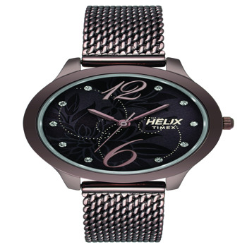 Helix By Timex Analog Black Dial Women Watch Tw022Hl19