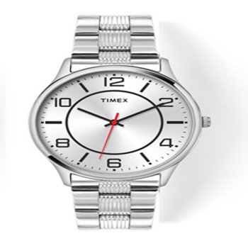 Timex Men Watch Tw00Zr416 Stainless Steel Bracelet Silver Tone
