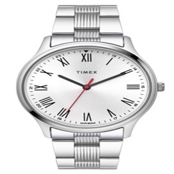 Timex Men Watch Tw00Zr540 Stainless Steel Bracelet Silver Tone