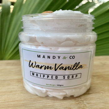 Warm Vanilla Whipped Soap  (WVWSP)