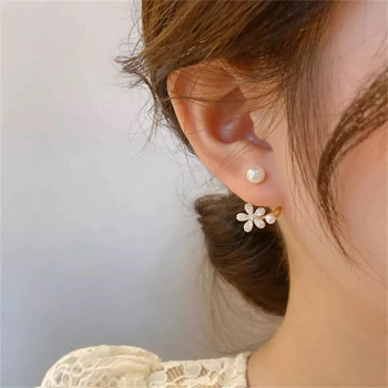Happy Flower Earrings (YS041)