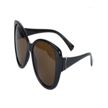 Shadex Cateye Oversize Sunglasses Black